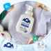 AQA Baby Пенка для купания и шампунь с маслами для сухой и чувствительной кожи малыша 250 мл