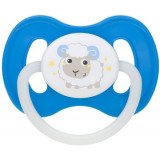 Canpol babies пустышка 6-18мес силиконовая симметричная голубой 23/269 250989054 bunny&company