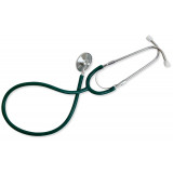 Стетоскоп медсестринский односторонний 04АМ-300, зеленый