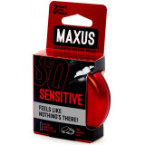Презервативы ультратонкие Maxus sensitive 3 шт