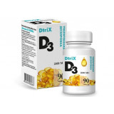 Dtrix Витамин D3 2000 МЕ капс 90 шт