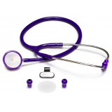 Стетоскоп терапевтический двухсторонний 04АМ-410, фиолетовый