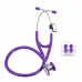 Стетоскоп терапевтический двухсторонний 04АМ-420 Deluxe master, фиолетовый