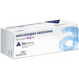 Моксонидин Авексима таб п/п/об 0.4мг 60 шт