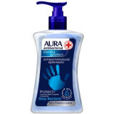 Aura antibacterial крем-мыло антибактериальное derma protect+ 250мл