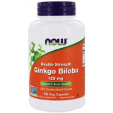 NOW Ginkgo Biloba, Гинкго Билоба Экстракт 120 мг капс 100 шт