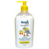 Bioteq kids крем-мыло жидкое детское для мытья рук и тела с ромашкой и календулой 500мл