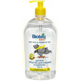 Bioteq kids средство детское для купания и шампунь 2 в 1 с чередой и алоэ 750мл