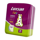 Luxsan baby пеленки впитывающие с рисунком 60х60см 20 шт