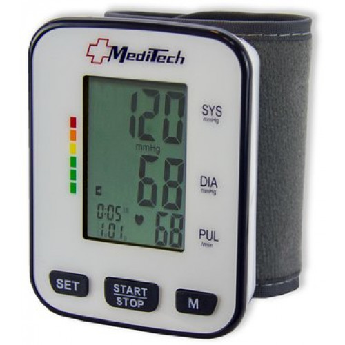 MediTech Тонометр автоматический на запястье МТ-60, манжета 13,5-21,5 см