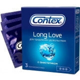 Презервативы Contex Long Love с анестетиком 3 шт