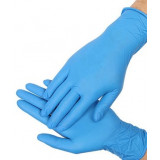 Перчатки нитриловые р.S 1 пара нестерильные диагностические неопудренные текстурированные голубые