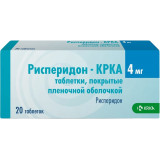 Рисперидон-КРКА таб 4 мг 20 шт