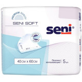Seni soft пеленка гигиеническая впитывающая 5 шт 40х60см