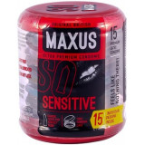 Презервативы ультратонкие Maxus sensitive 15 шт