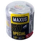 Презервативы точечно-ребристые Maxus special 15 шт