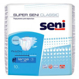Seni Super Classic Подгузники для взрослых р.L 10 шт