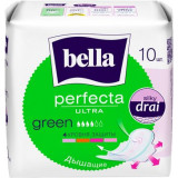 Bella perfecta ultra прокладки супертонкие 10 шт green