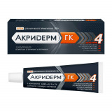 Акридерм ГК комбинированный препарат от дерматита, крем 30 г