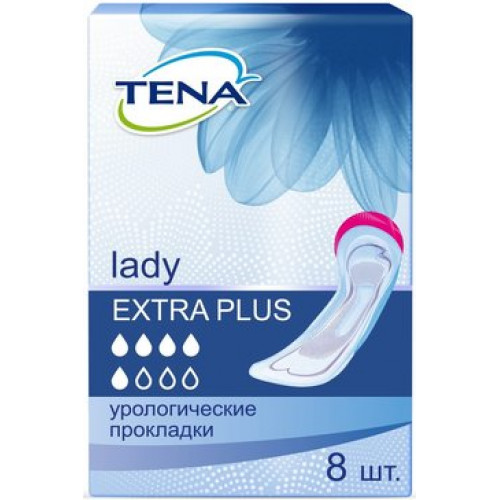 TENA Lady Extra Plus Послеродовые и урологические прокладки 8 шт