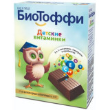 БиоТоффи Детские Витаминки батончики шоколадные 5г 10 шт