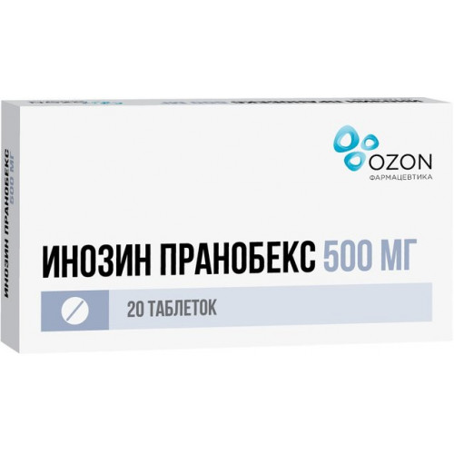 Инозин пранобекс таб 500 мг 20 шт