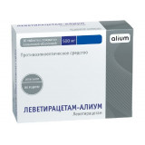 Леветирацетам-Алиум таб 500 мг 30 шт