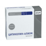 Цитиколин-Алиум раствор для инъекций 1000 мг/4 мл 4 мл амп 5 шт