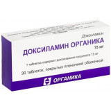 Доксиламин Органика таб 15мг 30 шт