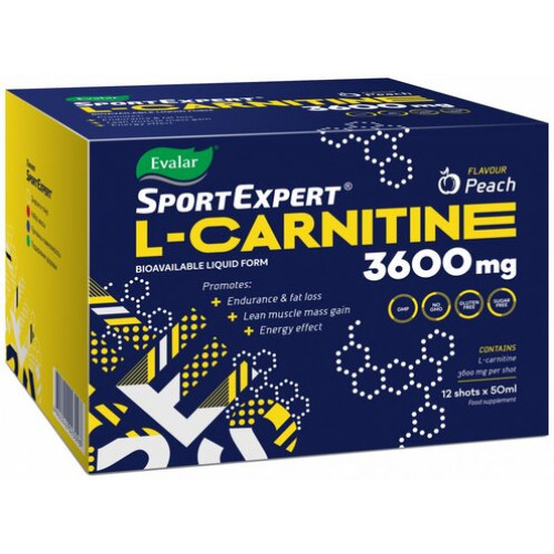 СпортЭксперт L-карнитин 3600 мг напиток 50 мл фл 12 шт