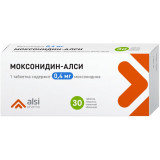 Моксонидин-алси таб. 0.4 мг 30 шт
