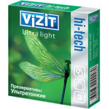 Презервативы VIZIT Hi-tech Ultra light Ультратонкие 3 шт