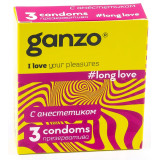 Ganzo презерватив 3 шт long love