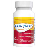 Кальцемин Адванс, комплекс кальция, витамина D3 и минералов, таблетки, 120 шт., Байер