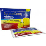 АджиКолд Хотмикс лимонный 5 шт, порошок для приготовления раствора для приема внутрь