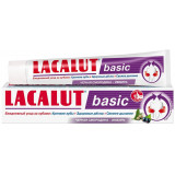 LACALUT basic черная смородина-имбирь зубная паста 60 г