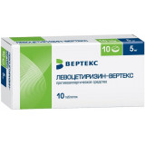 Левоцетиризин-ВЕРТЕКС таб 5 мг 10 шт