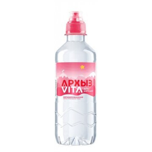 Архыз Vita для малышей вода горная природная негазированная 0.33 л