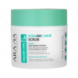 Скраб для кожи головы для активного очищения и прикорневого объема Volume Hair Scrub 300 мл ARAVIA Professional