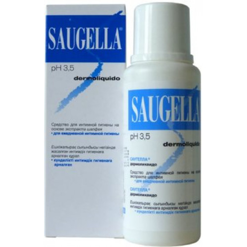 Саугелла Дермоликвидо средство для интимной гигиены 250мл