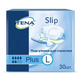 Tena Slip Plus Подгузники для взрослых р.L 30 шт