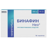 Бинафин Нео таб 250 мг 14 шт