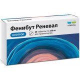 Фенибут Реневал таб 250 мг 20 шт