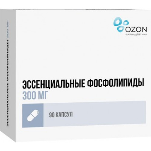 Эссенциальные фосфолипиды капс. 300 мг 90 шт