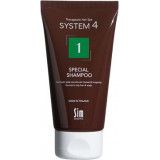 System 4 Special Терапевтический шампунь №1 для нормальной и жирной кожи головы 75 мл