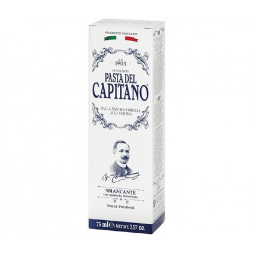 Pasta del Capitano 1905 Зубная паста Отбеливающая 75 мл