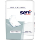 Seni soft пеленка гигиеническая впитывающая 60х90см 10 шт basic