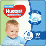 Huggies Ultra Comfort подгузники для мальчиков 8-14кг 19 шт
