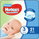Huggies Ultra Comfort подгузники для мальчиков 5-9кг 21 шт