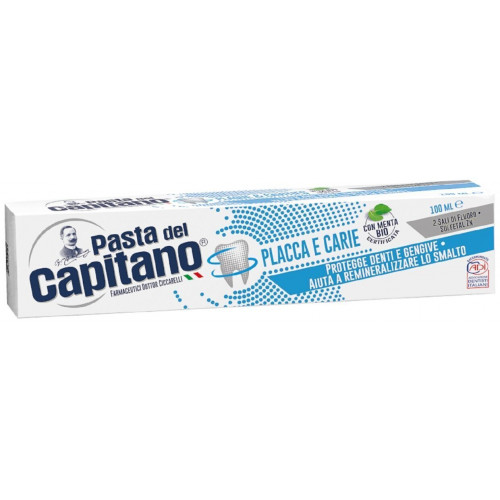 Pasta del Capitano Зубная паста Против налета и кариеса 100 мл